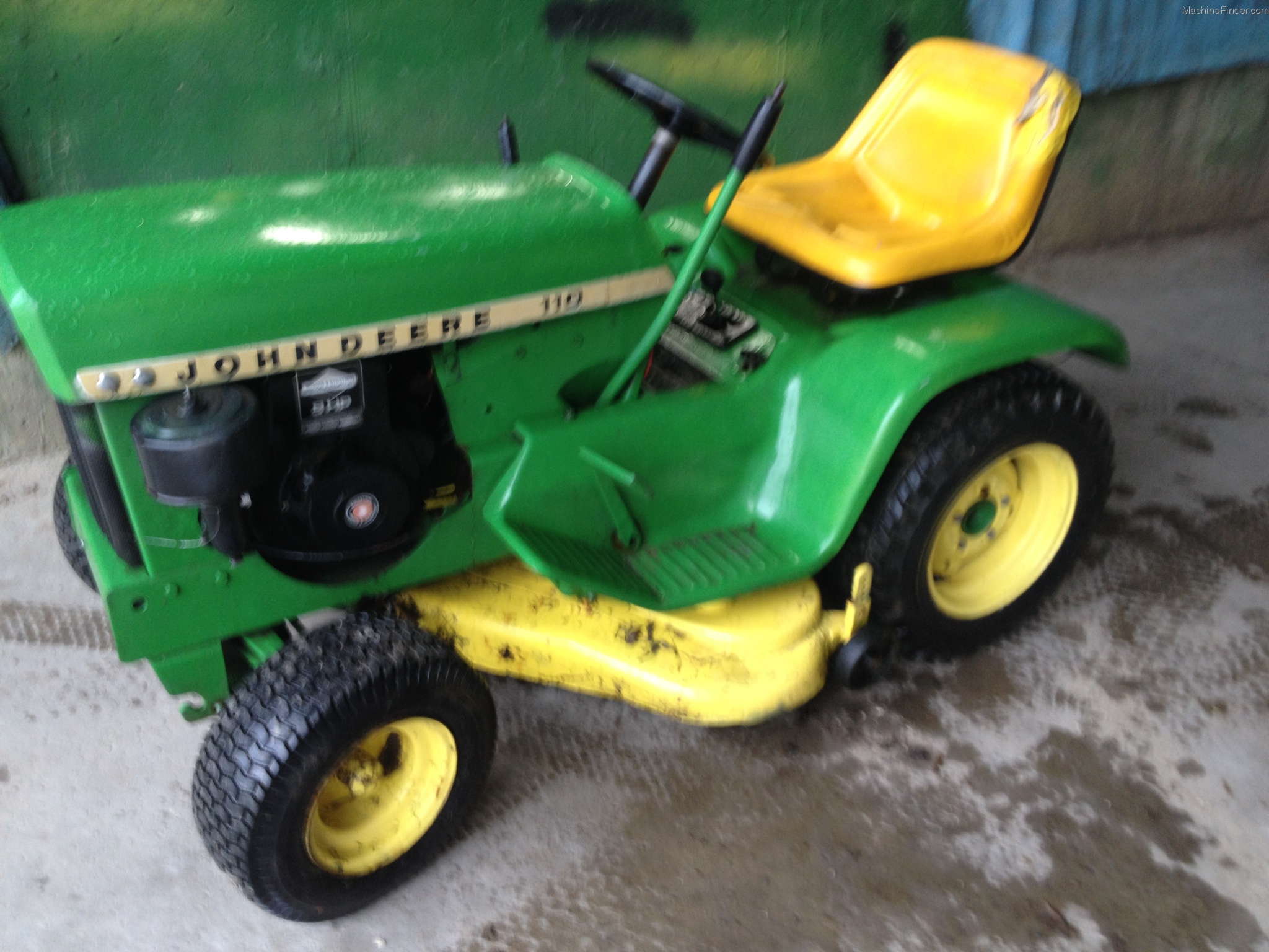 1969 John Deere 110 Lawn & Garden and Commercial Mowing - John Deere ...