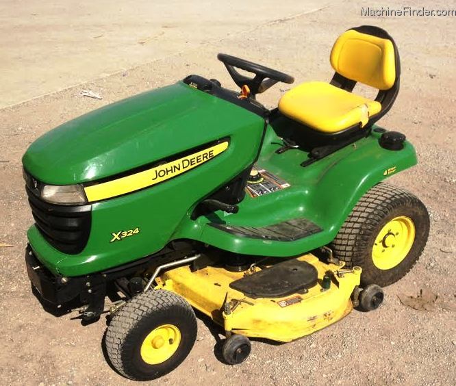 2007 John Deere X324 Lawn & Garden and Commercial Mowing - John Deere ...