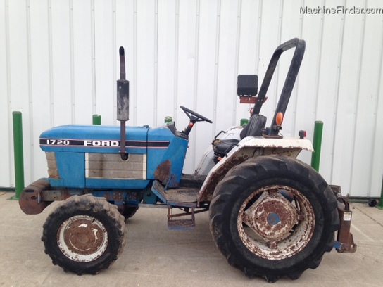 1996 Ford 1720 tractor #9