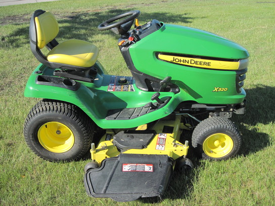 2008 John Deere X320 WITH 54C DECK Lawn & Garden and Commercial Mowing ...