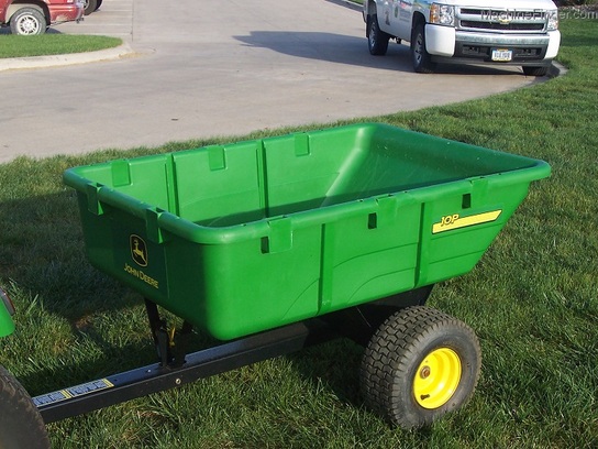 2004 John Deere 10P Dump Cart, poly box and turf tires Lawn & Garden ...