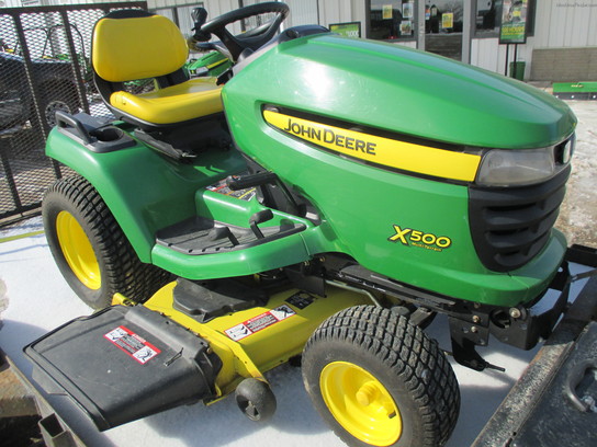 2007 John Deere X500 Lawn & Garden and Commercial Mowing - John Deere ...