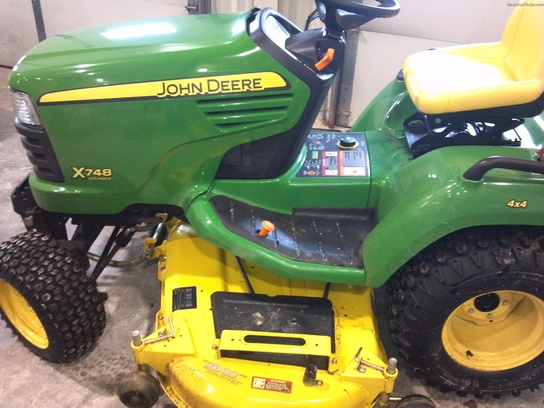 2012 John Deere X748 Lawn & Garden and Commercial Mowing - John Deere ...