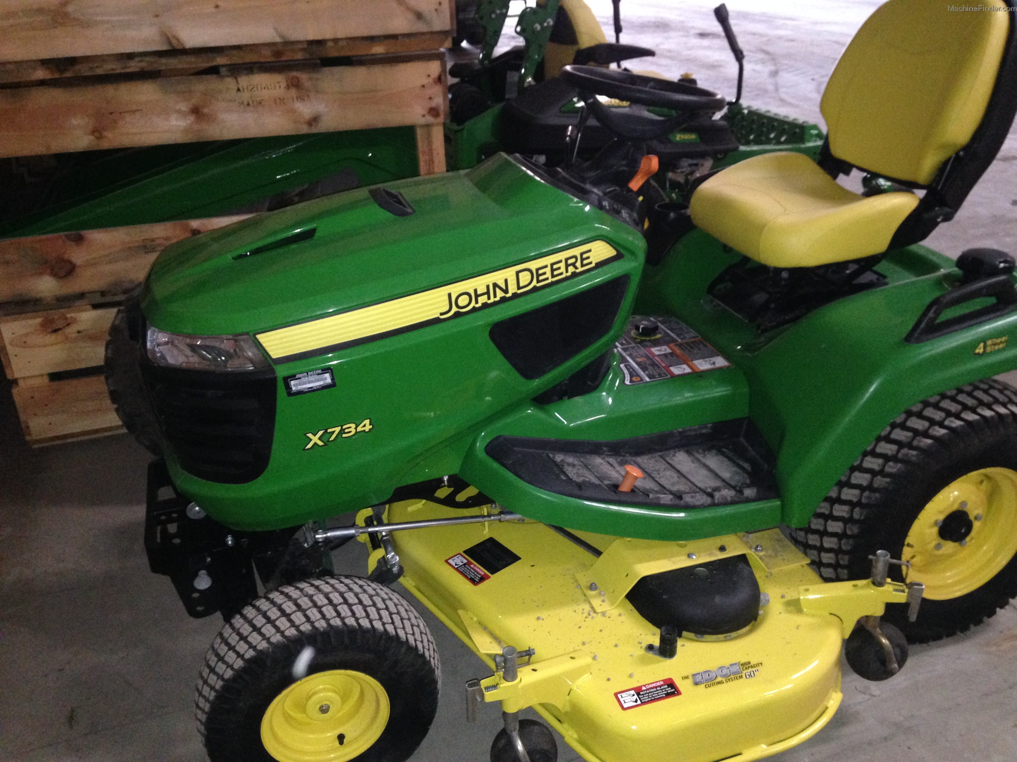 2014 John Deere X734 Lawn & Garden and Commercial Mowing - John Deere ...