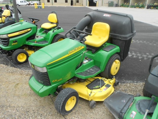 2002 John Deere GX345 Lawn & Garden and Commercial Mowing - John Deere ...