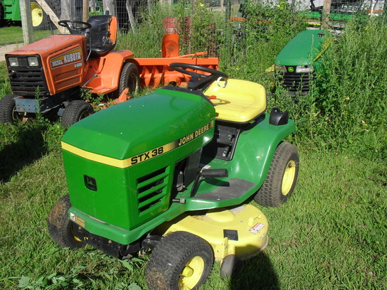 1992 John Deere STX38 Lawn & Garden and Commercial Mowing - John Deere ...