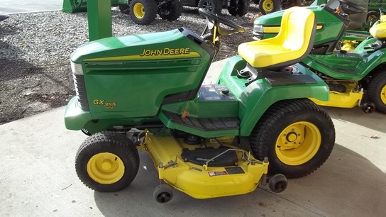 John Deere GX355 Lawn & Garden and Commercial Mowing - John Deere ...