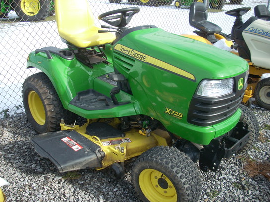 2009 John Deere X728 Lawn & Garden and Commercial Mowing - John Deere ...