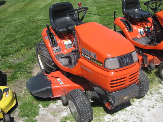 1999 Kubota TG1860G Lawn & Garden and Commercial Mowing - John Deere ...