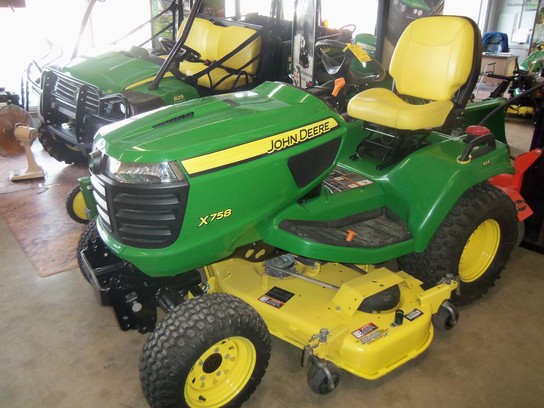 2013 John Deere X758 Lawn & Garden and Commercial Mowing - John Deere ...