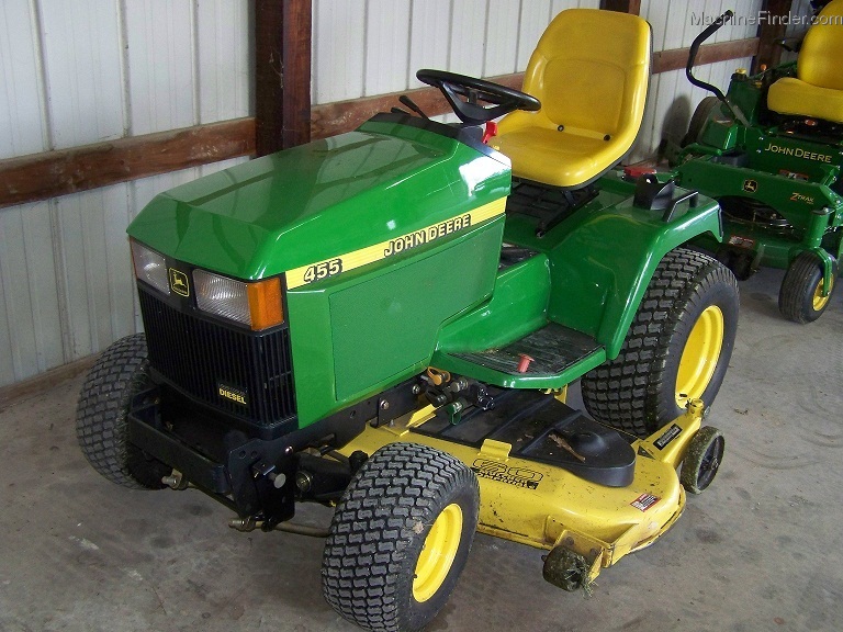 2001 John Deere 455 Lawn & Garden and Commercial Mowing - John Deere ...