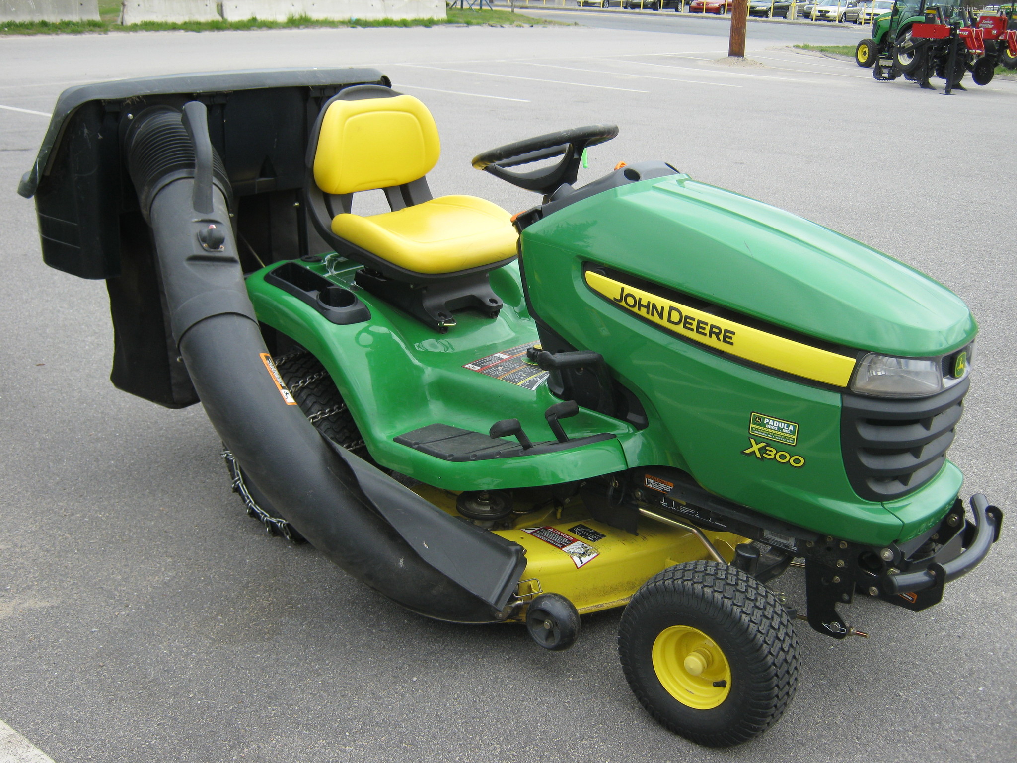 John Deere X300 Parts Manual