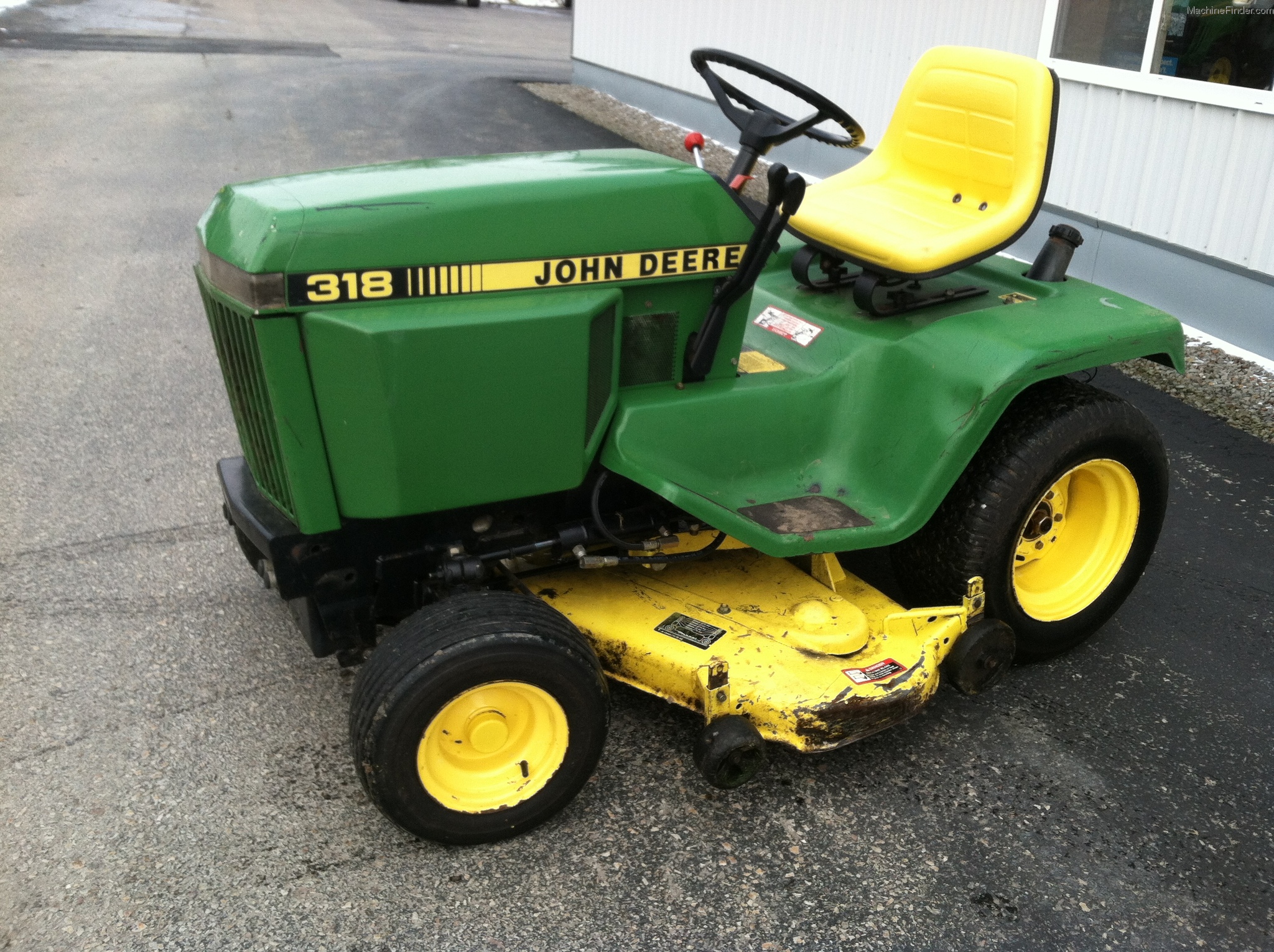 1992 John Deere 318 Lawn & Garden and Commercial Mowing - John Deere ...