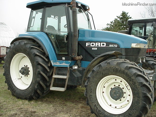 Ford new holland 8670 tractor #10