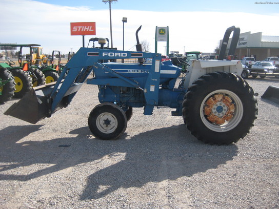 7210 Ford loader #9