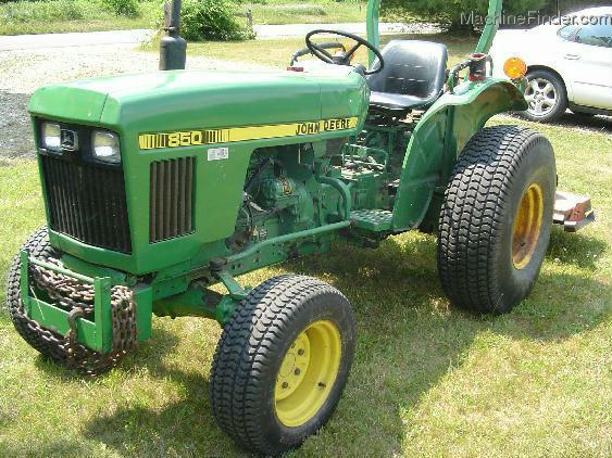 1985 John Deere 850 Tractors - Compact (1-40hp.) - John Deere MachineFinder