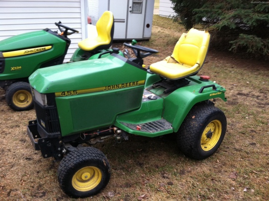 1998 John Deere 455 Lawn & Garden and Commercial Mowing - John Deere ...