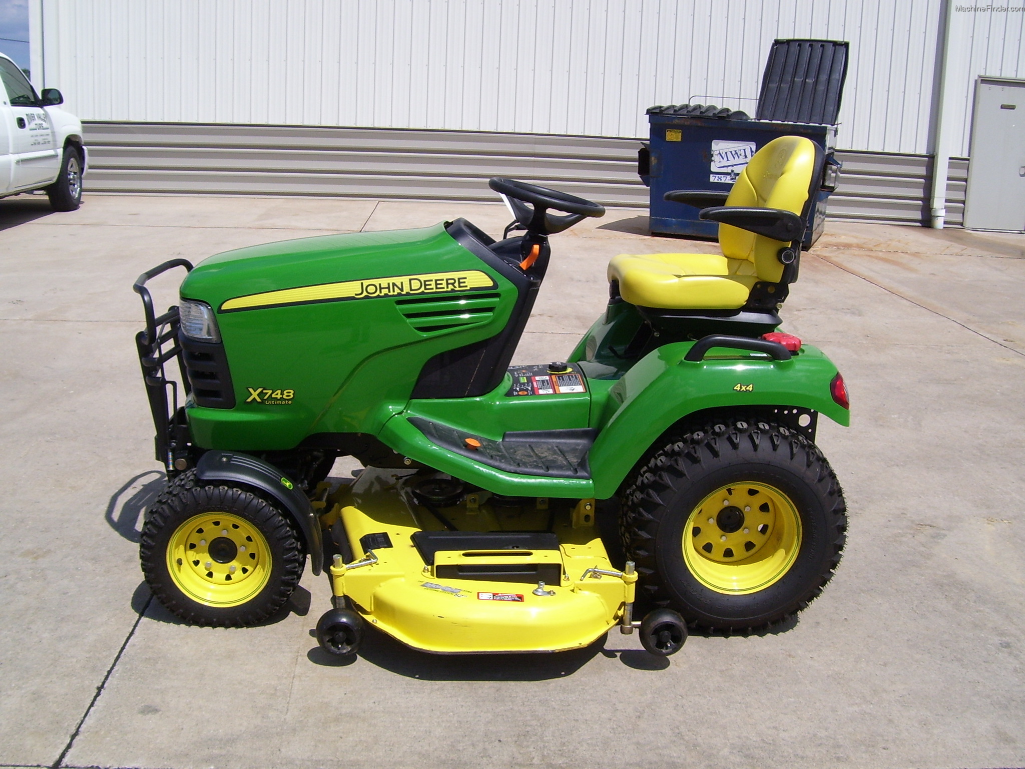 2011 John Deere X748 Lawn & Garden and Commercial Mowing - John Deere ...